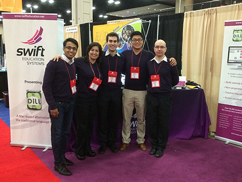 Members of the Swift team at ACTFL Members of the Swift team at the ACTFL language conference