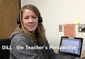 D214 John Hershey High School language teachers talk about their experience with DiLL language lab